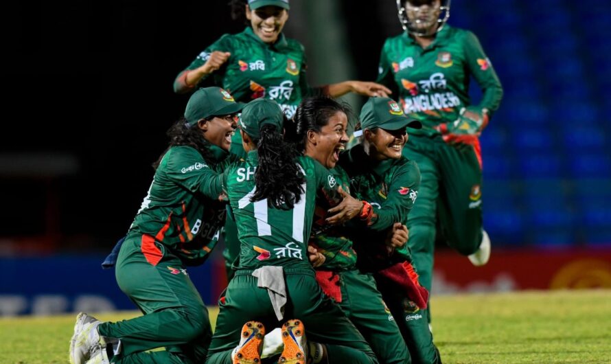 Bangladesh one step away from ODI World Cup qualification after beating West Indies