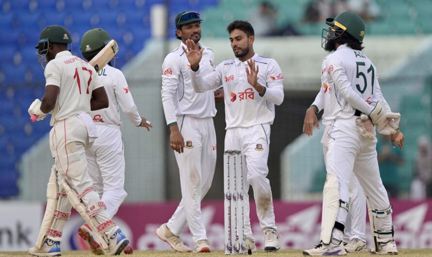 Mehidy’s heroics with bat and ball helps Bangladesh level series