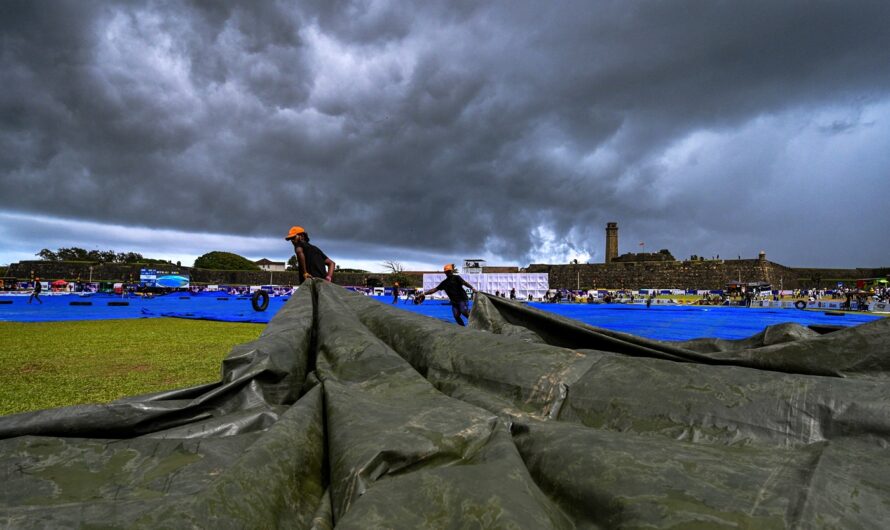Rain halts Bangladesh’s march after Mushfiqur 150