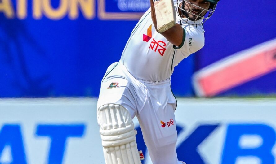 Shanto steps down as Bangladesh Test captain after series loss against Sri Lanka
